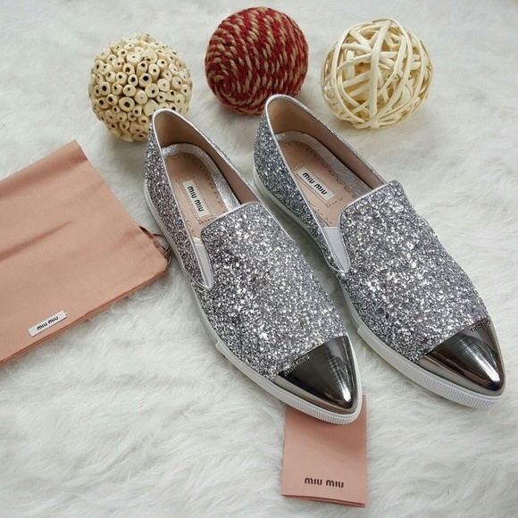 Miu Miu Shoes - ⛔MIU MIU PRADA METAL CAP TOE SKATE SNEAKER
